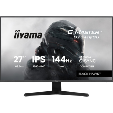 iiyama G-Master/G2741QSU-B1/27''/IPS/QHD/144Hz/1ms/Čierna/3R