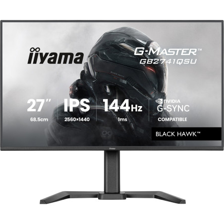 iiyama G-Master/GB2741QSU-B1/27''/IPS/QHD/144Hz/1ms/Čierna/3R