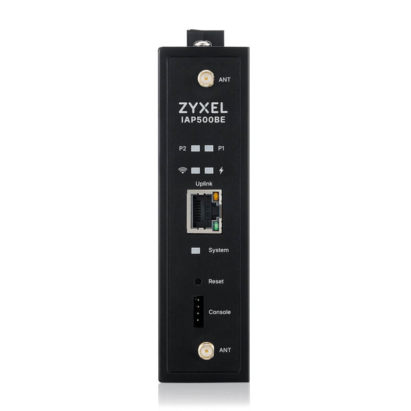 Zyxel IAP500BE, BE5000, Dual Radio 2x2 MU-MIMO, PoE+ (802.3at), DIN Rail Mounted Standalone/Nebula