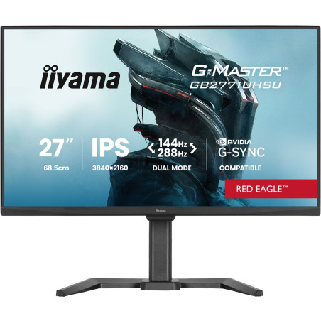 iiyama G-Master/GB2771UHSU-B1/27''/IPS/4K UHD/144Hz/0,8ms/Čierna/3R