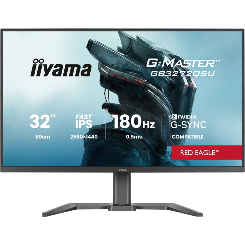 iiyama G-Master/GB3272QSU-B1/31,5''/IPS/QHD/180Hz/0,5ms/Čierna/3R