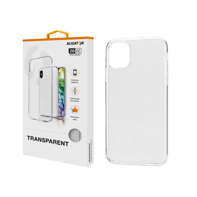 ALIGATOR Puzdro Transparent Apple iPhone 11
