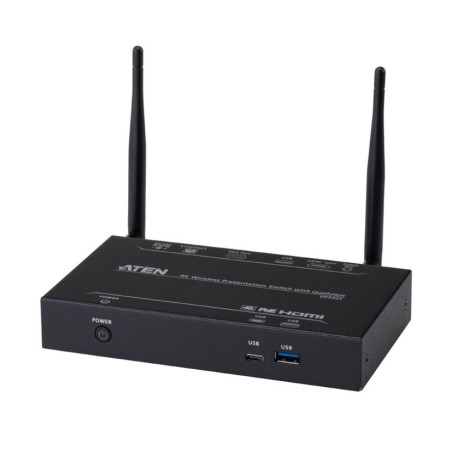 ATEN 4K Bezdrôtový prezentačný prepínač, QuadView