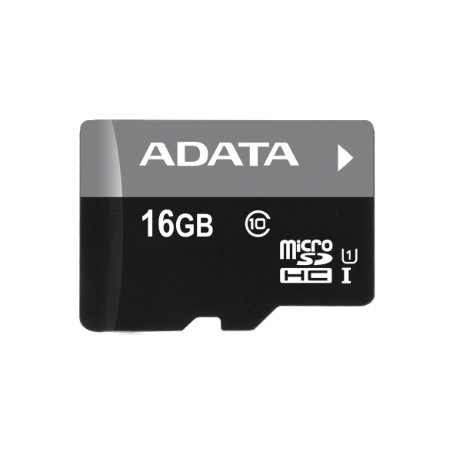 Adata/micro SDHC/16GB/UHS-I U1 / Class 10/+ Adaptér