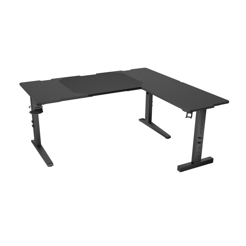 Herný stôl Genesis HOLM MODULAR 160 ROHOVÝ, RGB