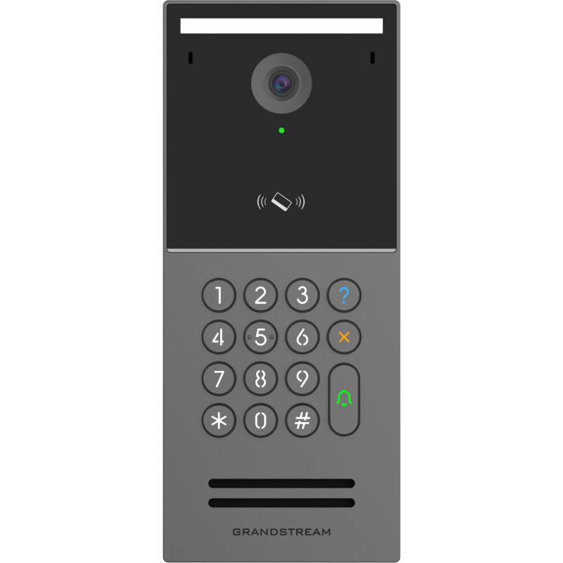 Grandstream GDS3725 dverové video interkom, 4MP, IC a ID karty, NFC, Bluetooth, IP66