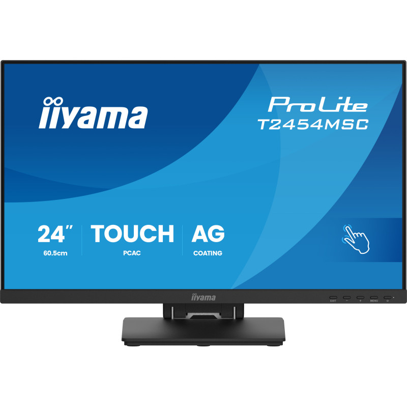 24'' iiyama T2454MSC-B3AG - IPS,FHD,USB,repro