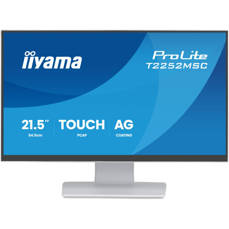 22'' LCD iiyama T2252MSC-W2AG:IPS,FHD,HDMI,DP