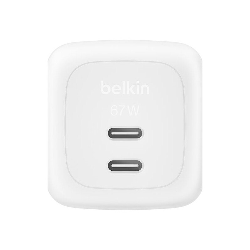 BELKIN BOOSTCHARGE 67W 2 porty biely