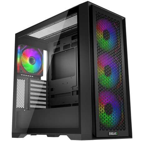 EVOLVEO Rhino, eATX/ATX/4x ARGB 120mm/bočnice