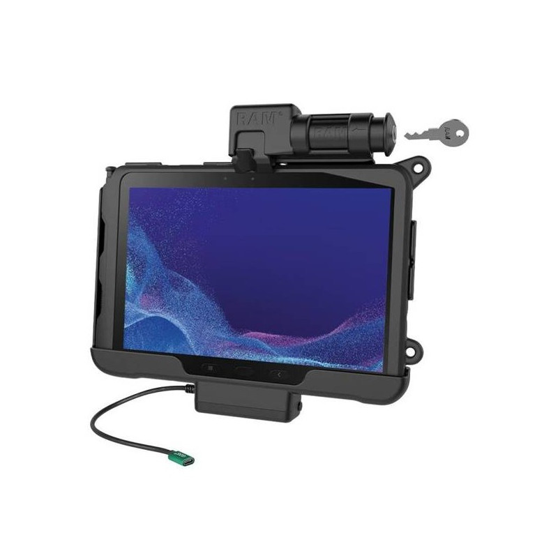 Dokovacia stanica RAM® s kľúčovým zámkom USB-C pre Tab Active4 Pro/Active 5 Pro