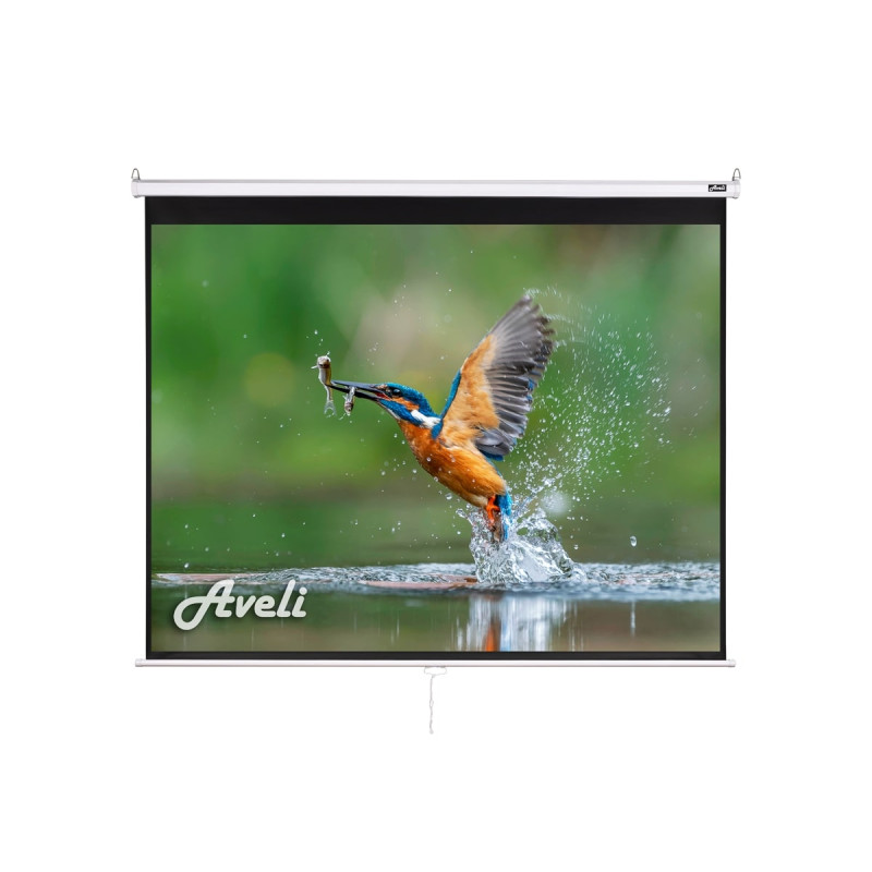 Nástenné projekčné plátno AVELI, 175x131cm (4:3) 86''