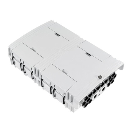 Optický box do pilierového stĺpika, 2xIn, 16x výstup