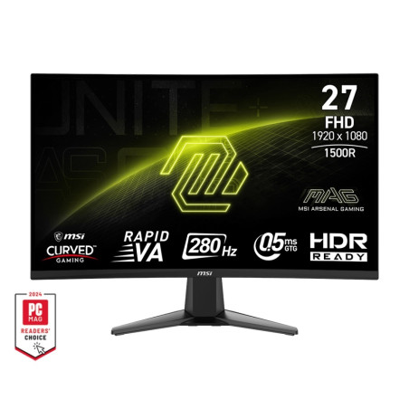 MSI MAG/276CXF/27''/VA/FHD/280Hz/0,5ms/Black/2R