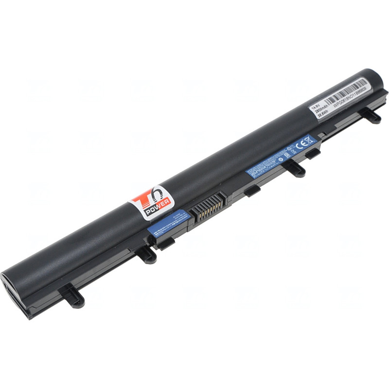 Batéria T6 Power pre Acer Aspire V5-431, V5-471, V5-531, E1-410, E1-510, 2600mAh, 38Wh, 4cell