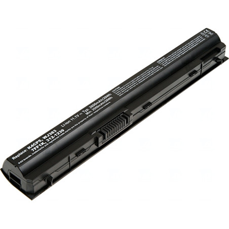 Batéria T6 Power pre Dell Latitude E6220, E6230, E6320, E6330, E6430s, 2600mAh, 29Wh, 3cell
