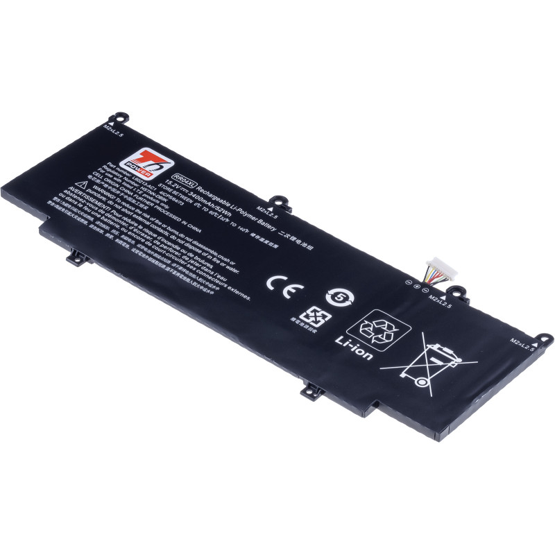 Batéria T6 Power pre HP Spectre 13-aw0000 x360, 3945mAh, 60,7Wh, 4cell, Li-pol