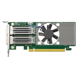 QNAP QXG-100G2SF-BCM Dual port na 100GbE Network adaptér, 2 x QSFP28
