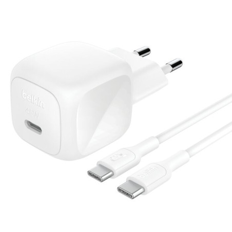 BELKIN 45W USB PD nabíjací adaptér biely + 1m USB-C kábel