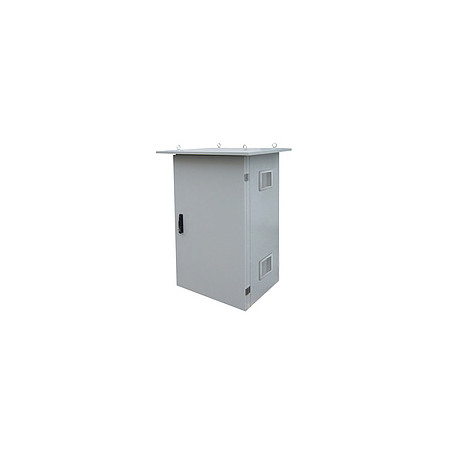 Rack termoizolovaný LC-07 24U 700x600 RAL7035 s vent. ľavá bočnica