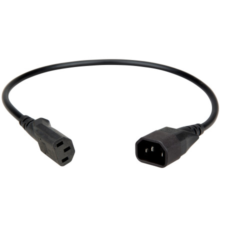 Predl.kábel IT METER, C13/C14 pre ochr.krytky 0,5m