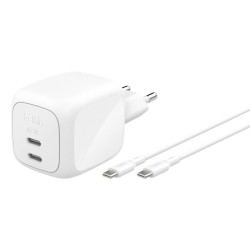 BELKIN BOOSTCHARGE 67W 2 porty biely + 2m USB-C kábel