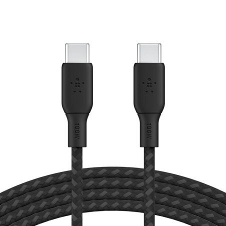 BELKIN BOOSTCHARGE 100W USB-C opletaný 3m čierny