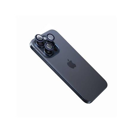 FIXED Camera Glass Apple iPhone 15P/15PM, tmavo modrá