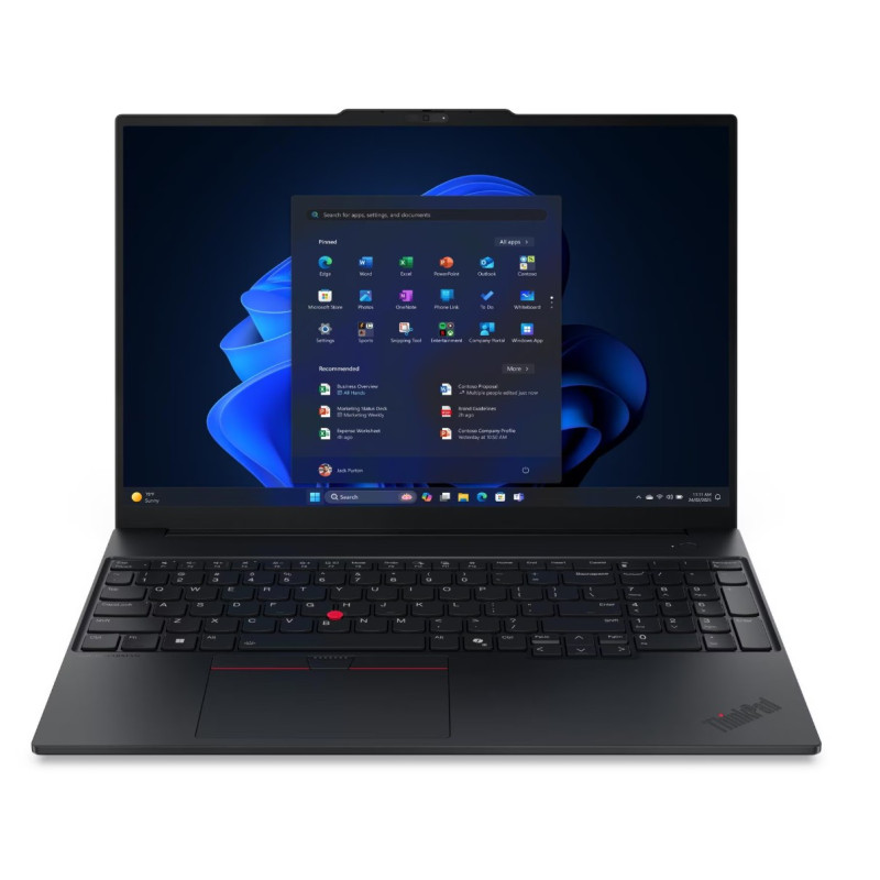 Lenovo ThinkPad E/E16 Gen 3 (AMD)/R5-230/16''/WUXGA/16GB/512GB/AMD int/W11H/Black/1R