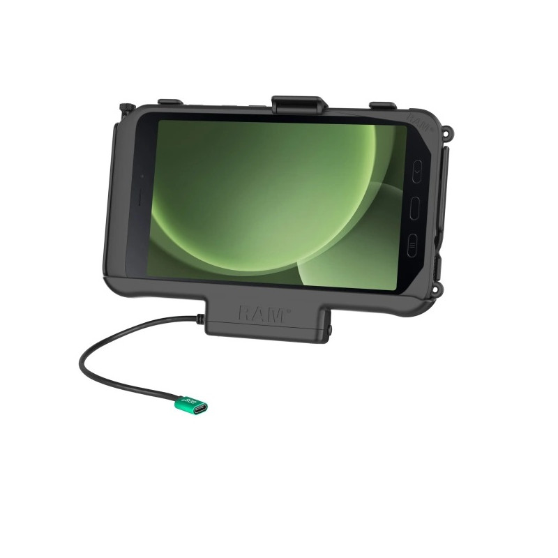 RAM Nabíjací držiak pre Samsung Tab Active3a2 konektor USB-C