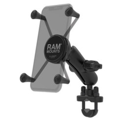 RAM zostava - veľký držiak X-Grip so stredným ramenom a úchytom U-Bolt na priemer 0,50'' až 1,25''