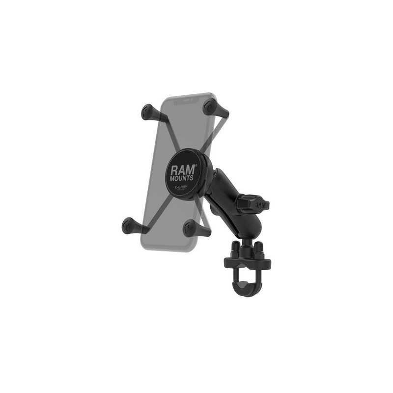 RAM zostava - veľký držiak X-Grip so stredným ramenom a úchytom U-Bolt na priemer 0,50'' až 1,25''
