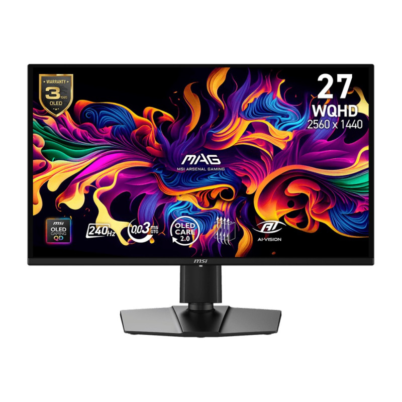 MSI MAG 274QP QD-OLED X24 26.5''/WQHD/240Hz/0,03ms