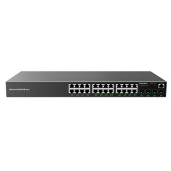 Grandstream GWN7803P L2+ Managed Network PoE Switch 24x 1Gb RJ45, 4x SFP, DHCP, QoS, VLAN