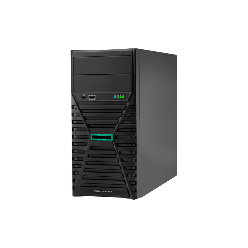 HPE ML30 Gen11 E-2436, 32GB, 2x480GB SSD, RPR