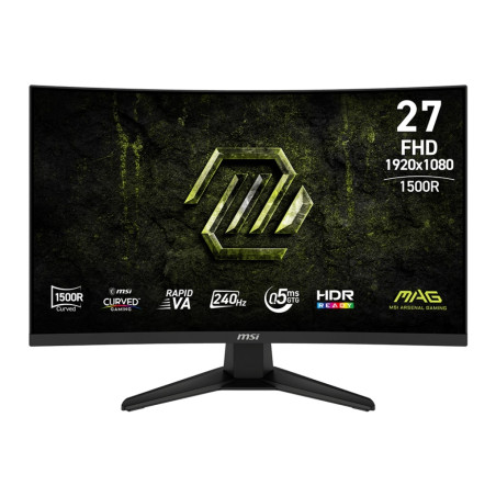 MSI MAG/275CF X24/27''/VA/FHD/240Hz/0,5ms/Čierna/3R