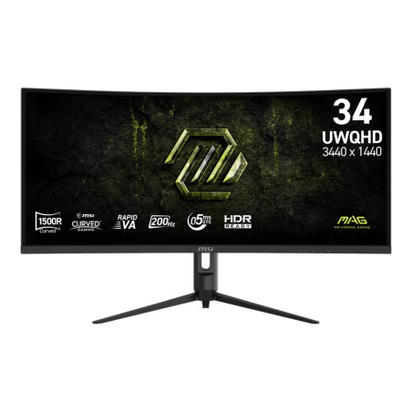 MSI MAG/342CQRF E20/34''/VA/wQHD/200Hz/0,5ms/Čierna/3R
