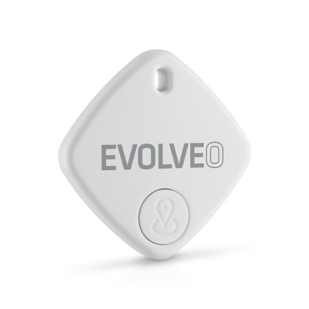 EVOLVEO TrackTag, Bluetooth lokátor s Apple Find My, biely