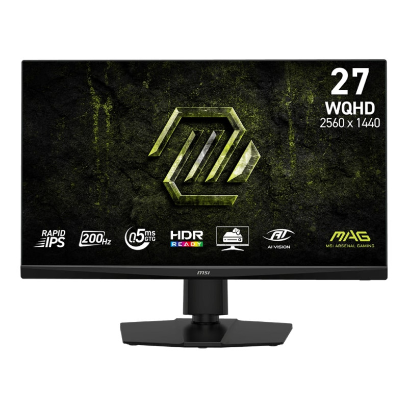 MSI MAG/272QPF E20/27''/IPS/QHD/200Hz/0,5ms/Čierna/3R