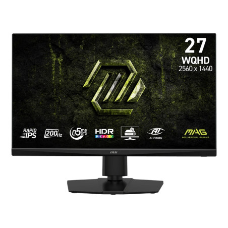 MSI MAG/272QPF E20/27''/IPS/QHD/200Hz/0,5ms/Čierna/3R