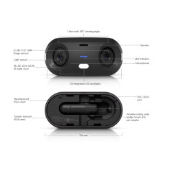 Ubiquiti UVC-G6-180-B, UniFi Protect G6 180, čierna