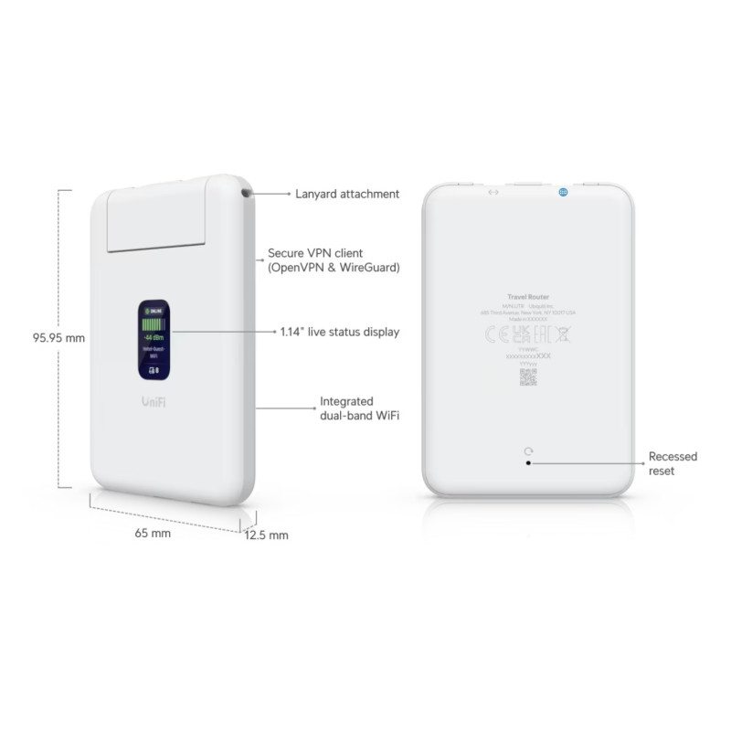 Ubiquiti UTR, UniFi Travel Router