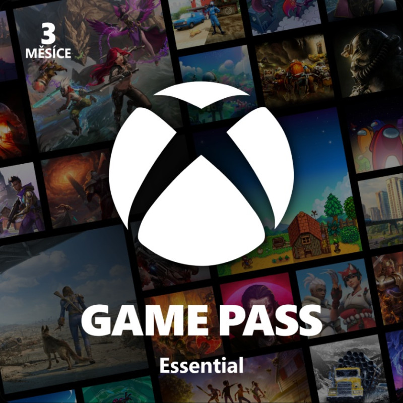 ESD XBOX - Game Pass ESSENTIAL - predplatné na 3 mesiace (EuroZone)