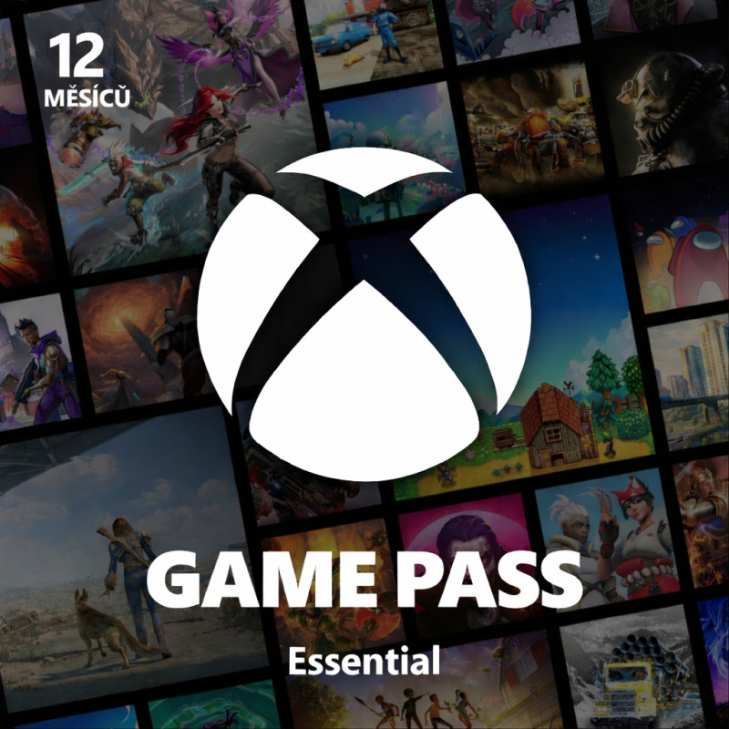 ESD XBOX - Game Pass ESSENTIAL - predplatné na 12 mesiacov (EuroZone)