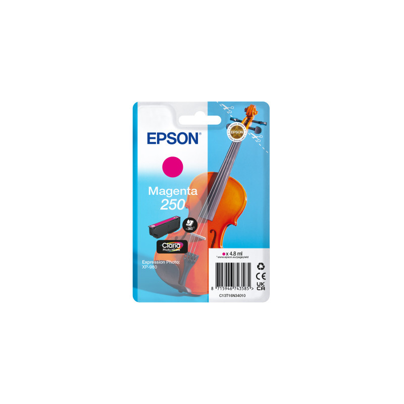 Epson Singlepack Magenta 250 ink