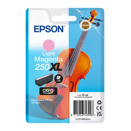 Epson Singlepack Light Magenta 250XL ink