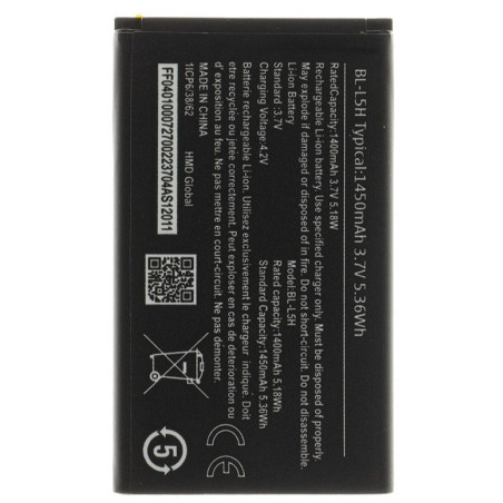 BL-L5H Batéria pre Nokia 1450mAh Li-Ion (OEM)