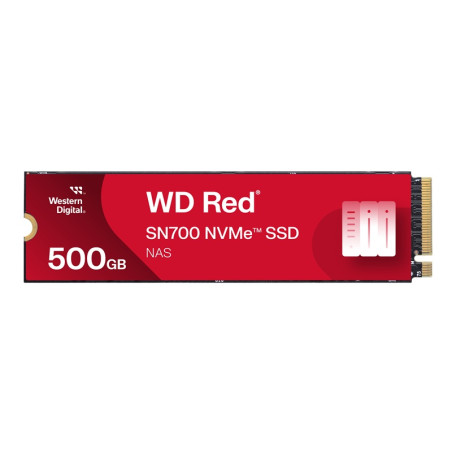 WD Red SN700 POWERED BY SANDISK/500GB/SSD/M.2 NVMe/5R