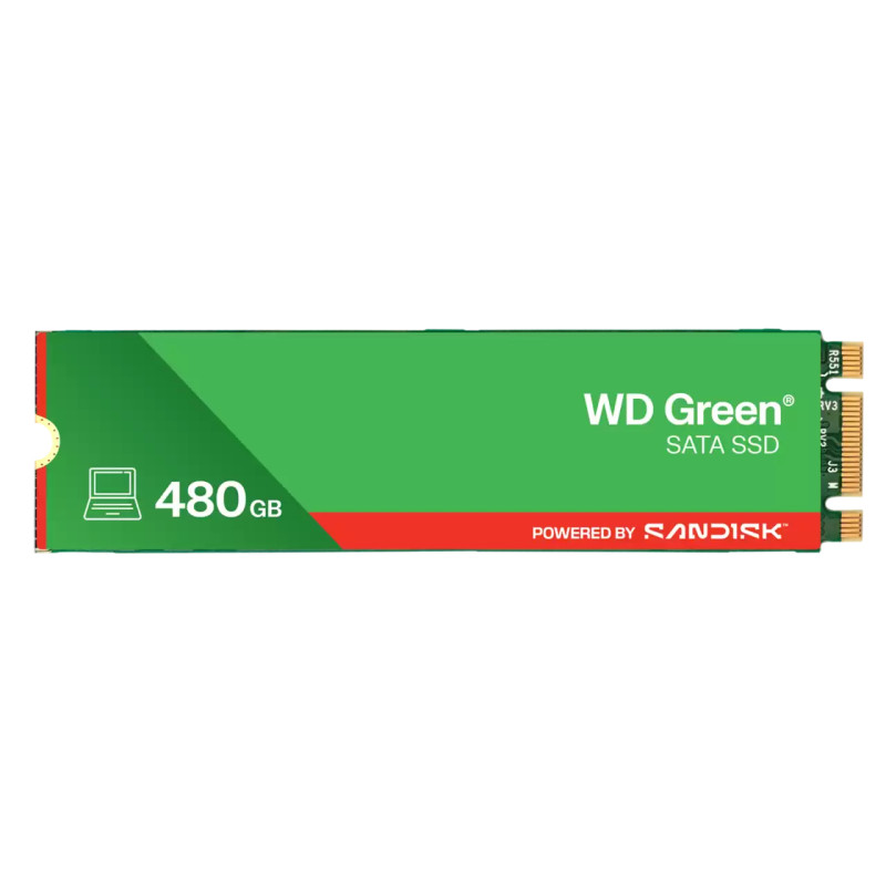 WD Green POWERED BY SANDISK/480GB/SSD/M.2 SATA/3R