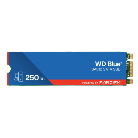 WD Blue SA510 POWERED BY SANDISK/250GB/SSD/M.2 SATA/5R